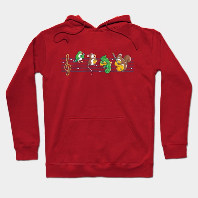 Animal Blues Hoodie by AlbyLetoy